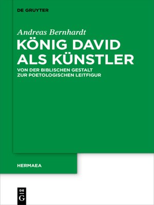 cover image of König David als Künstler